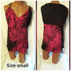 Drawstring sarong dress